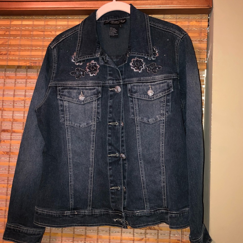 Jean jacket by Colleen Lopez